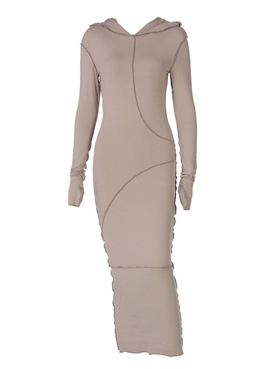 Bodycon Maxi Dress - Fashionpara