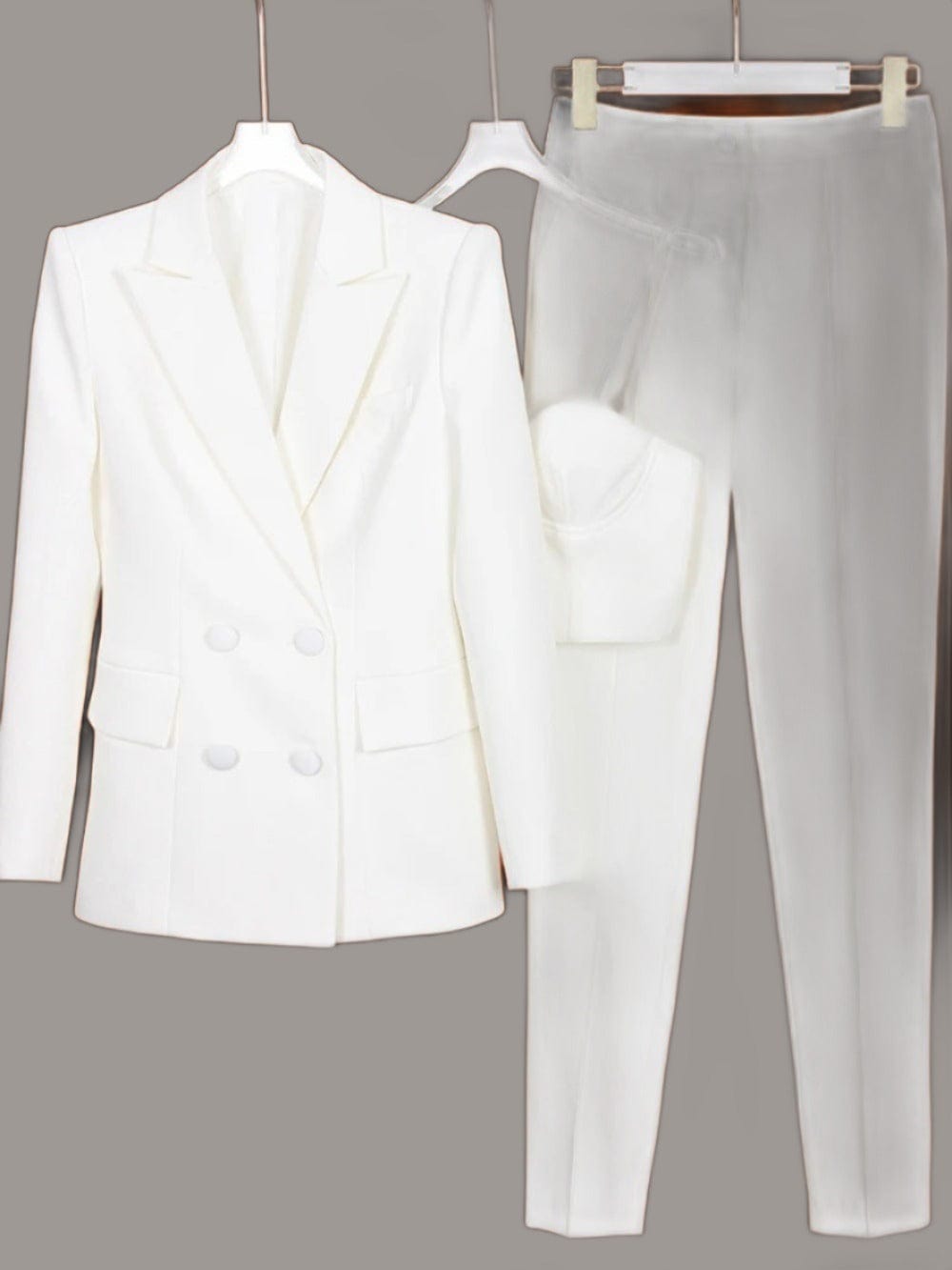 Notched Blazer & - Fashionpara