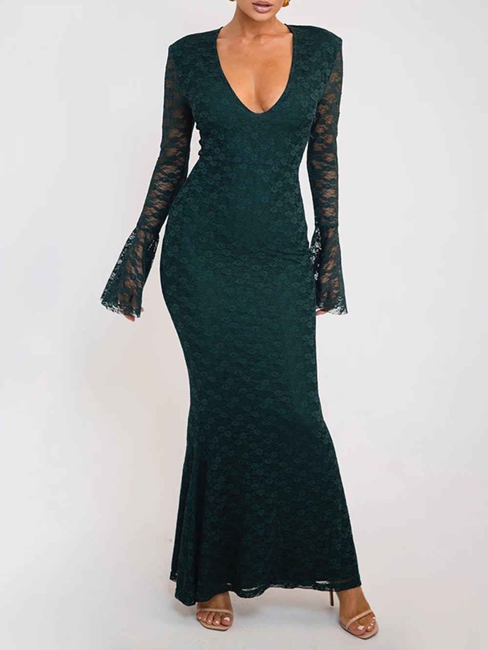 Bodycon Maxi Dress - Fashionpara