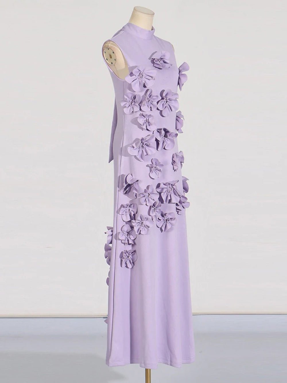 Sleeveless Midi Dress - Fashionpara