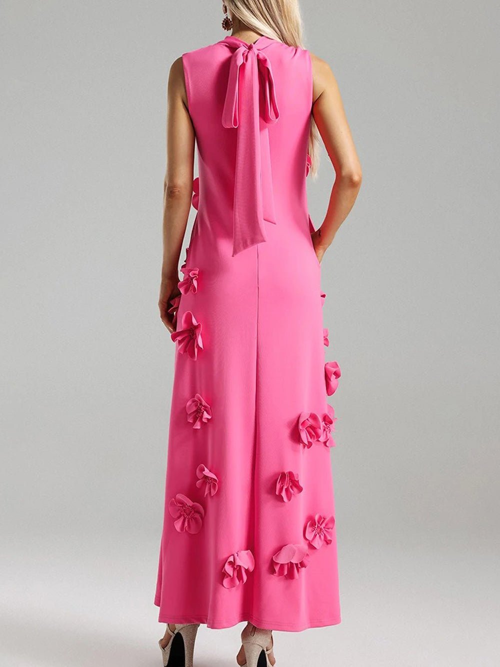 Sleeveless Midi Dress - Fashionpara