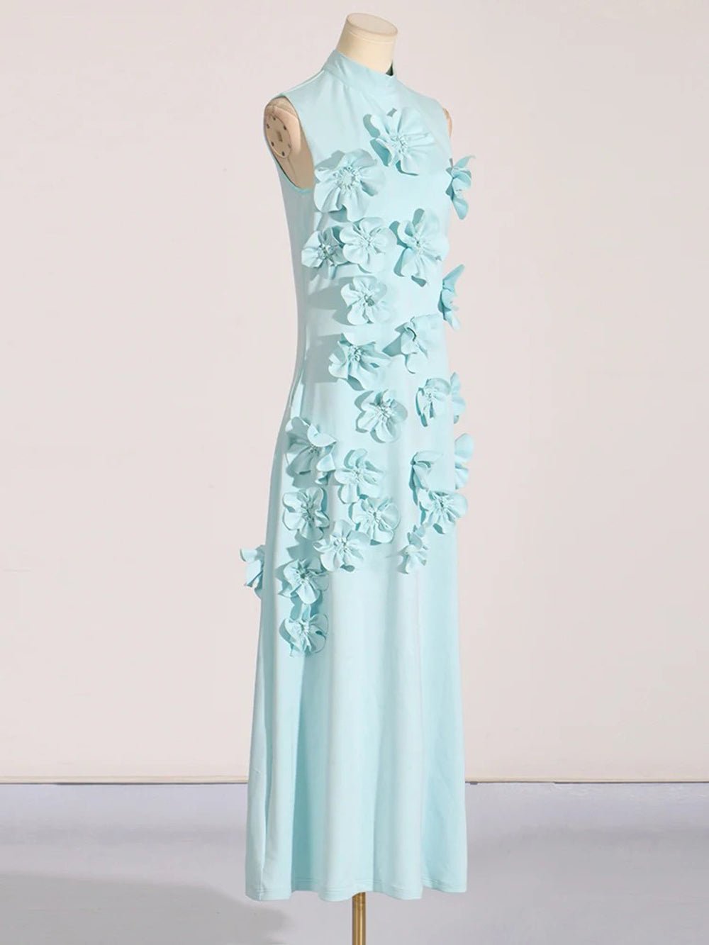 Sleeveless Midi Dress - Fashionpara