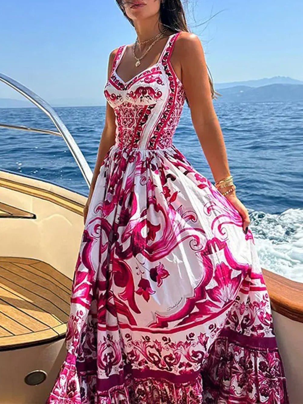 Backless Midi Dress - Fashionpara