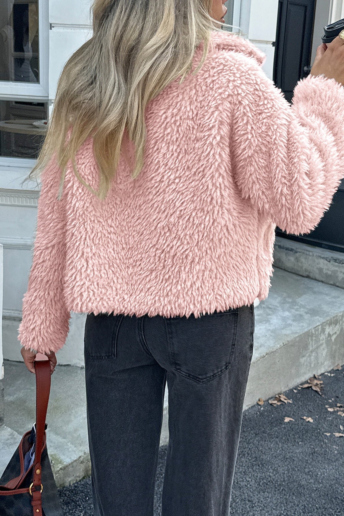 Elegant Faux Fur Long Coat - Fashionpara