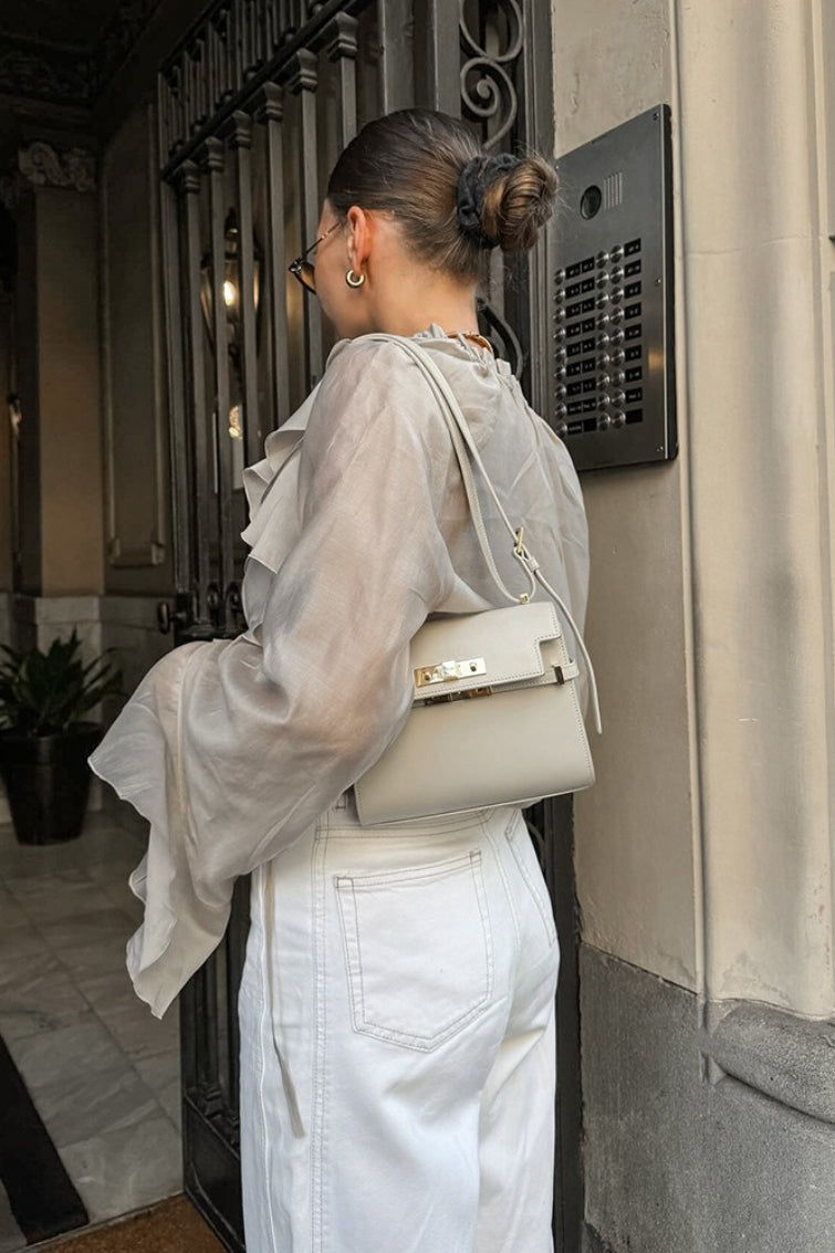 Versatile Flare Ruffle Blouse