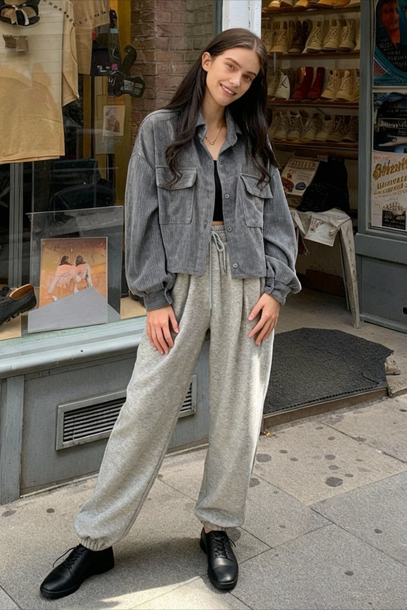 Fashion Casual Comfy Corduroy Jacket