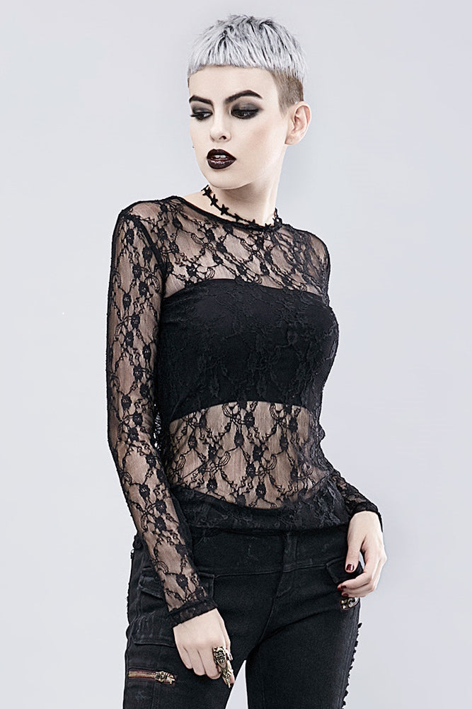 Halloween Stage Gothic Knit Top