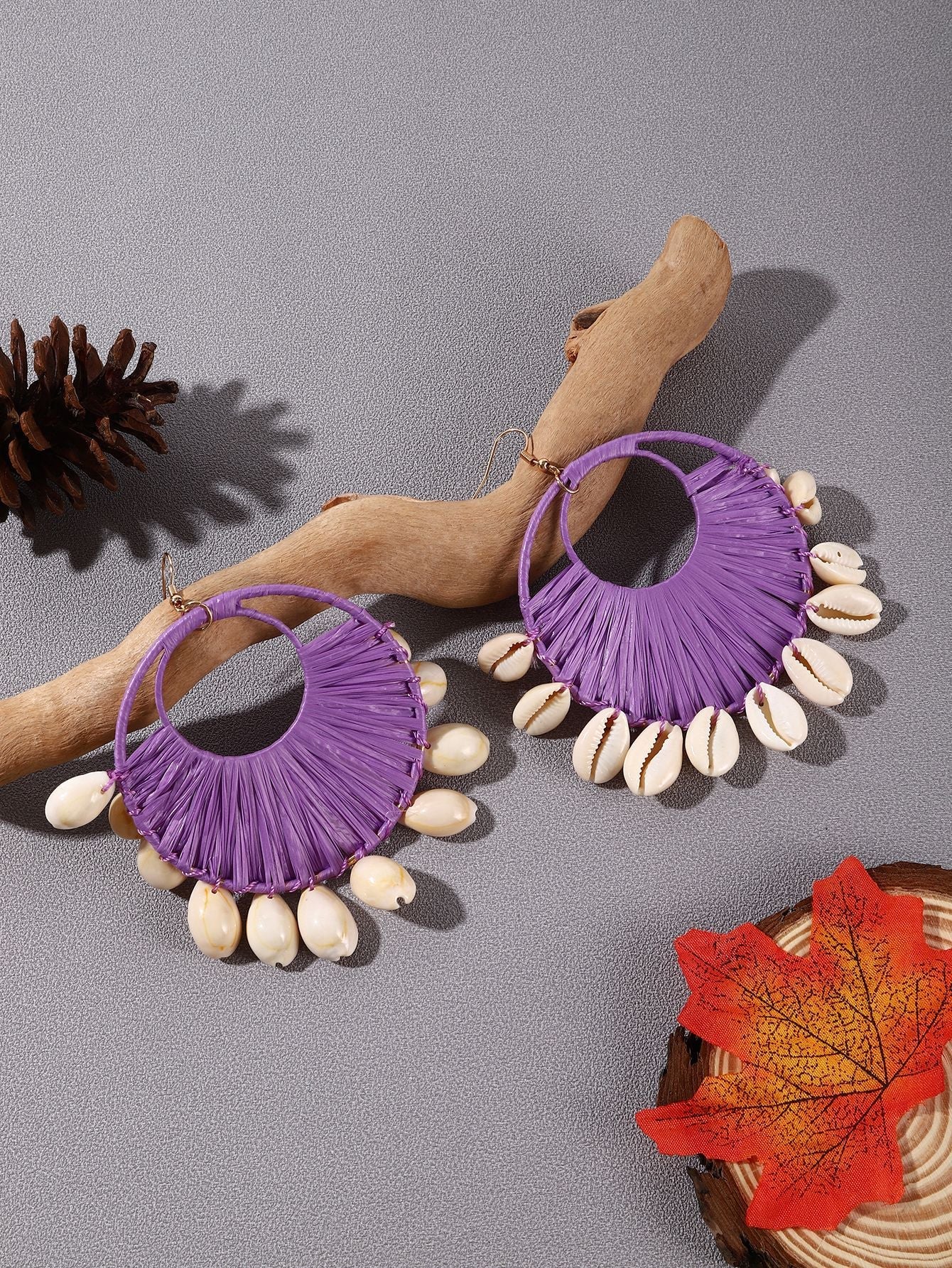 Shell Scallop Earrings