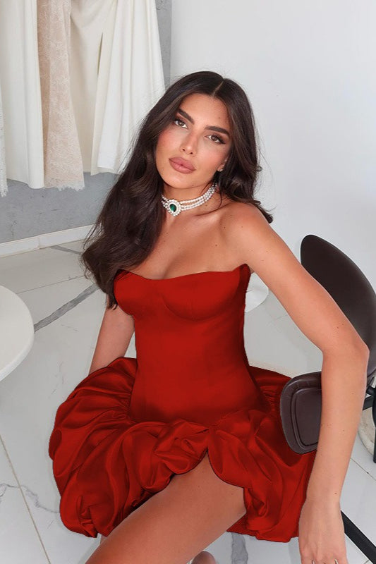 Halter Neck Off Shoulder Long Sleeve A-Line Maxi Dress 7