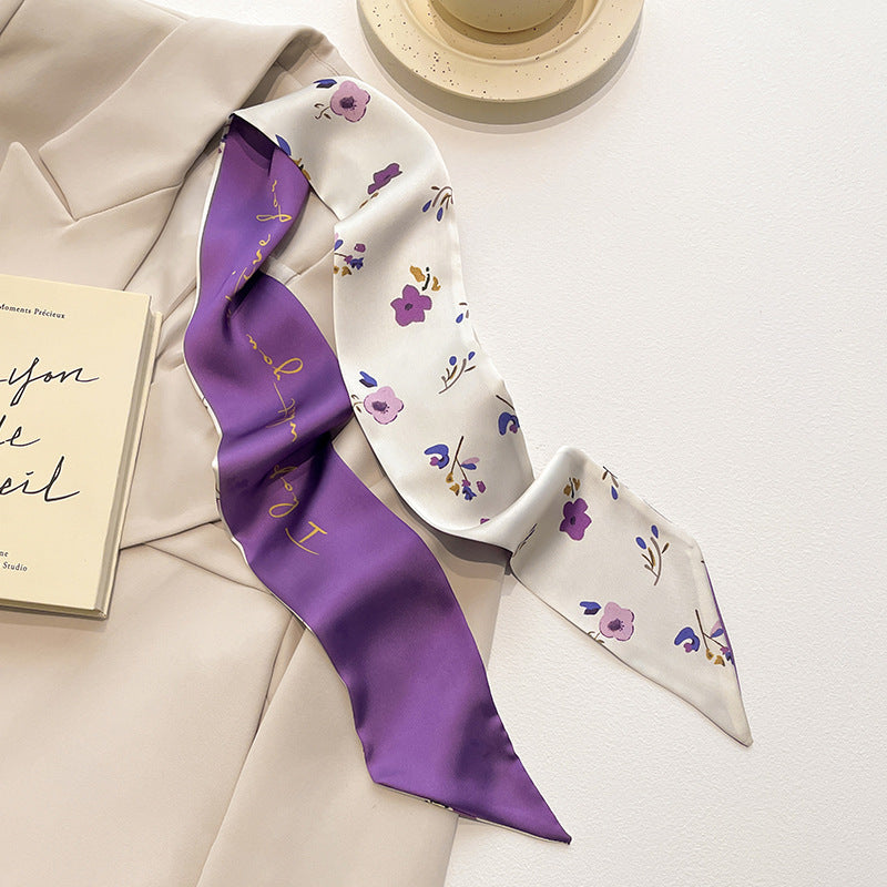 Vintage Silk Scarf  headband