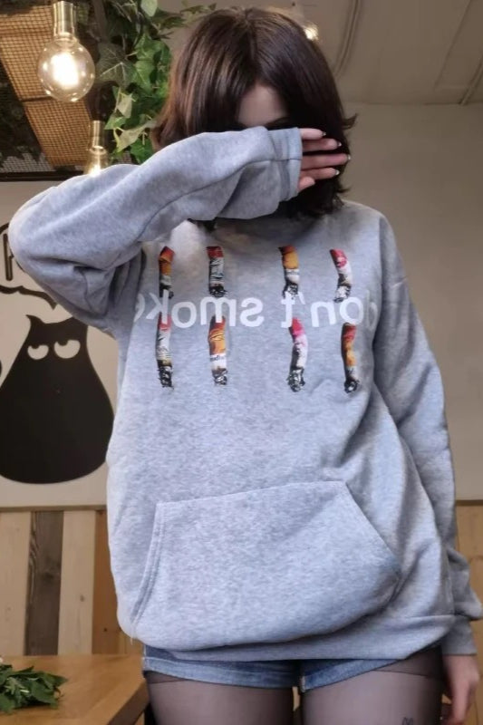 Unisex High Street Gray Hoodie