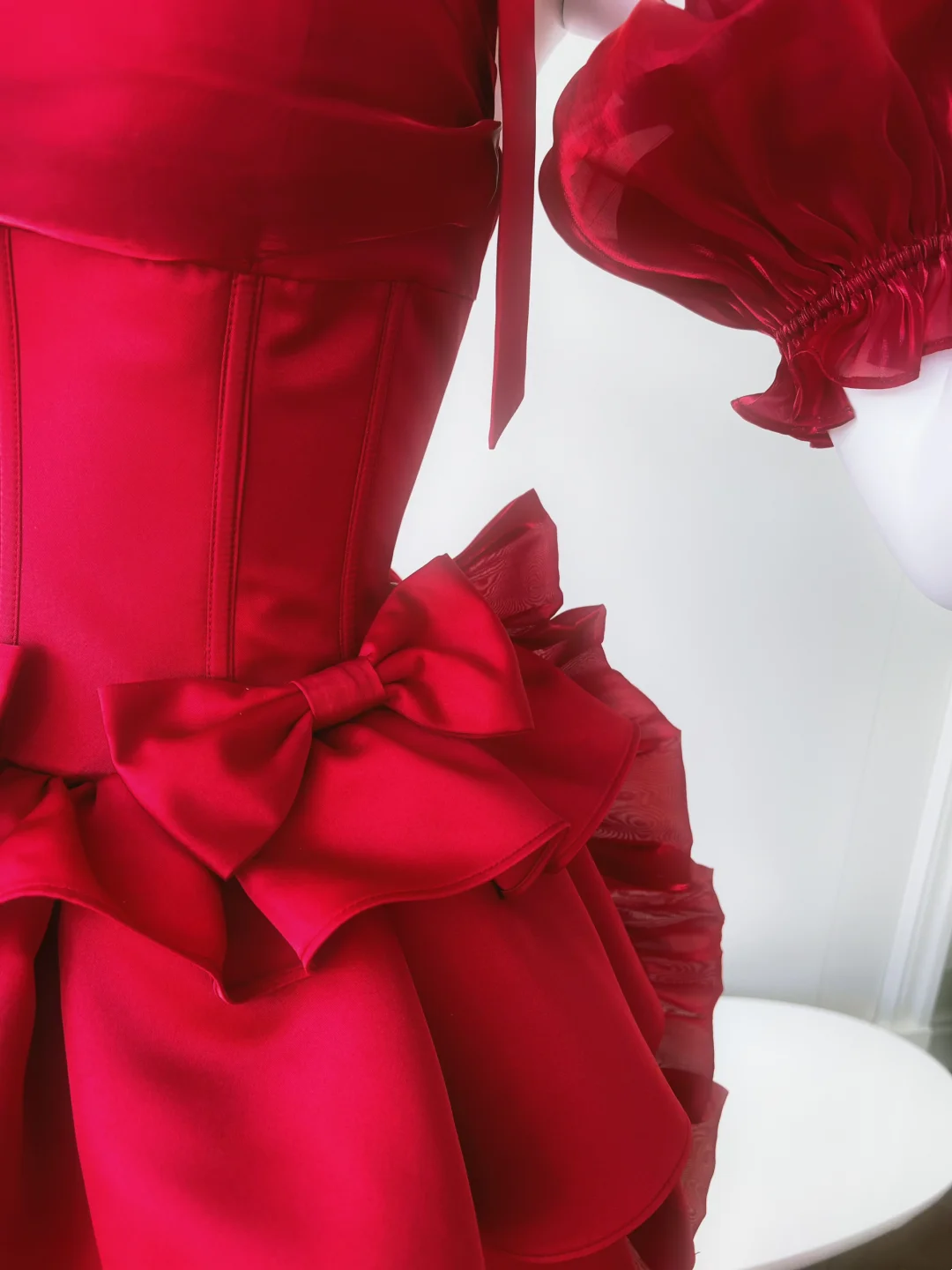 Red Short Prom Dress Sexy Evening Dress Graduation Dress Birthday Outfit - Fashionpara