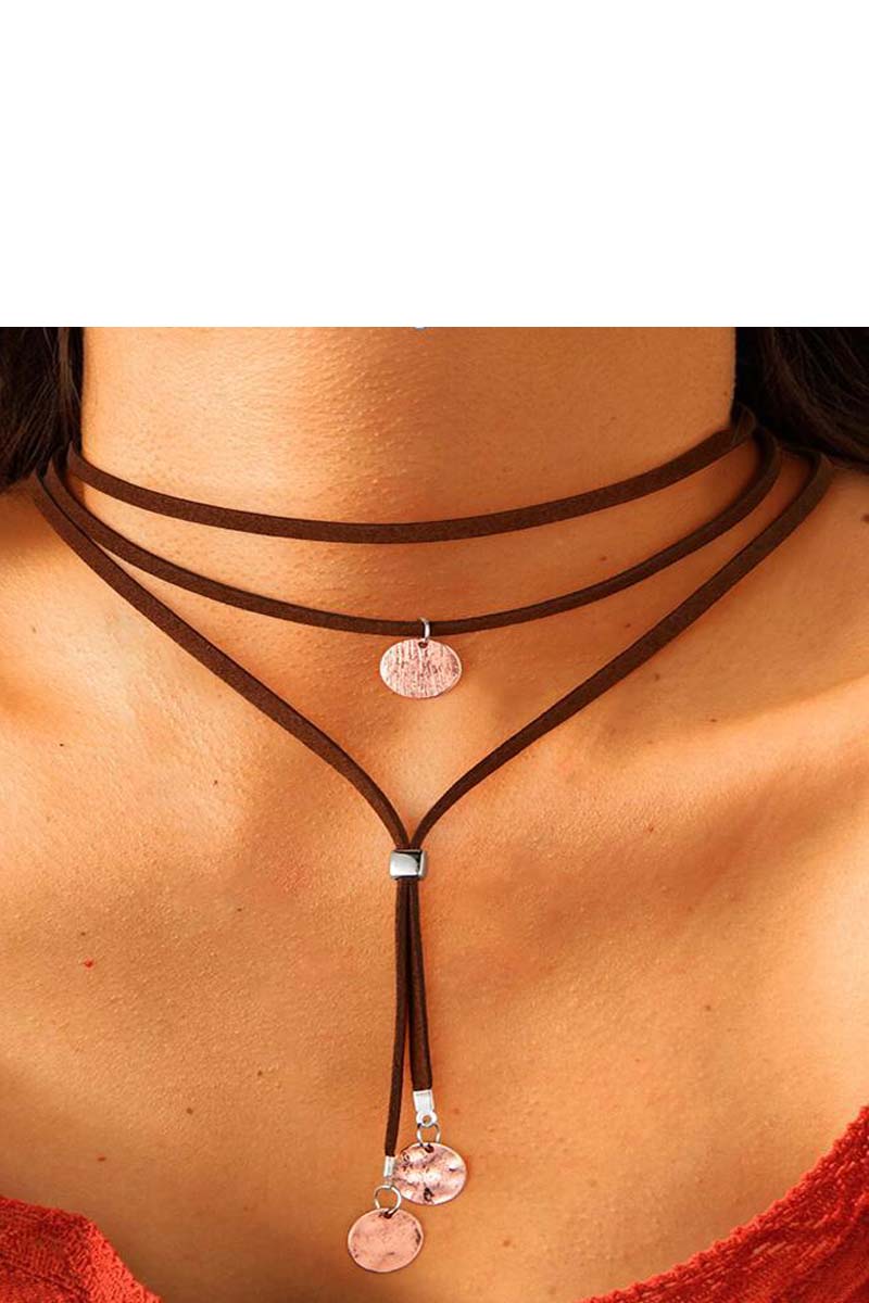 Simple Fashion Pendant Necklace - Fashionpara