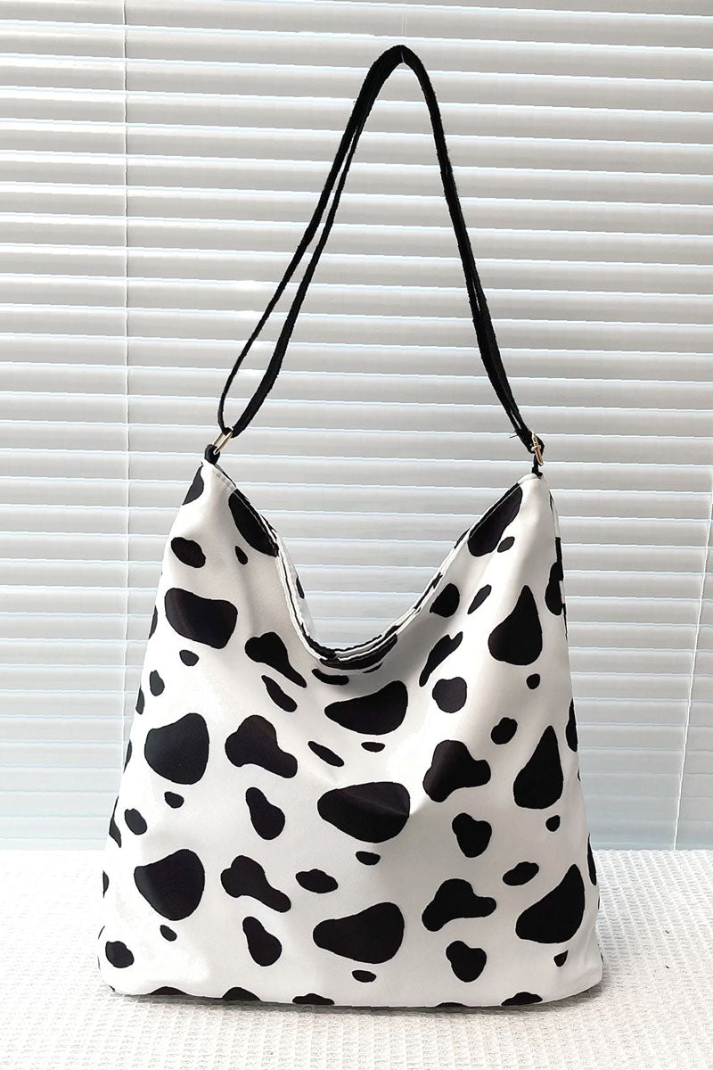 Cow Print Crossbody Bag - Fashionpara