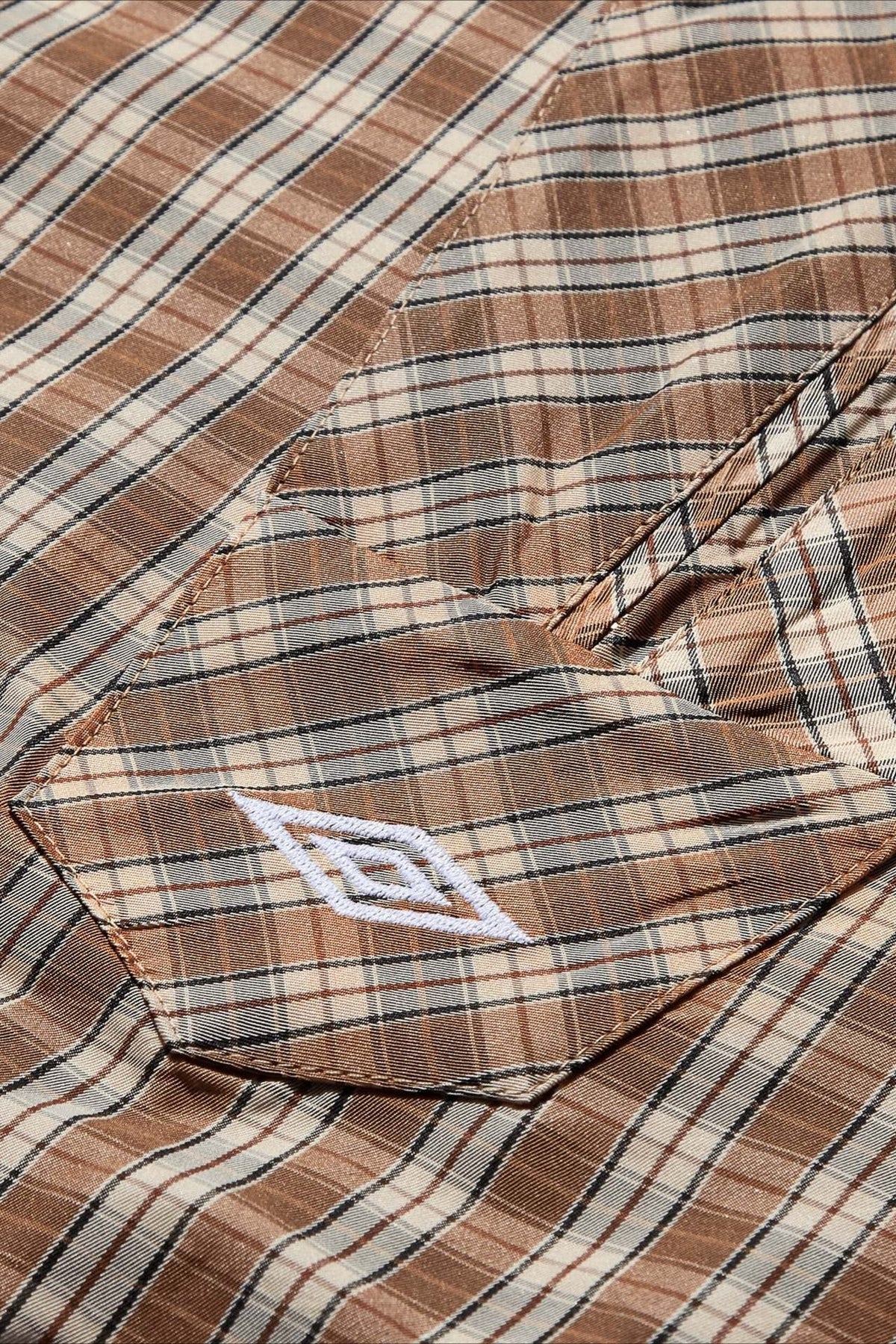 Vintage Plaid Half-Placket Masked Hoodie 6