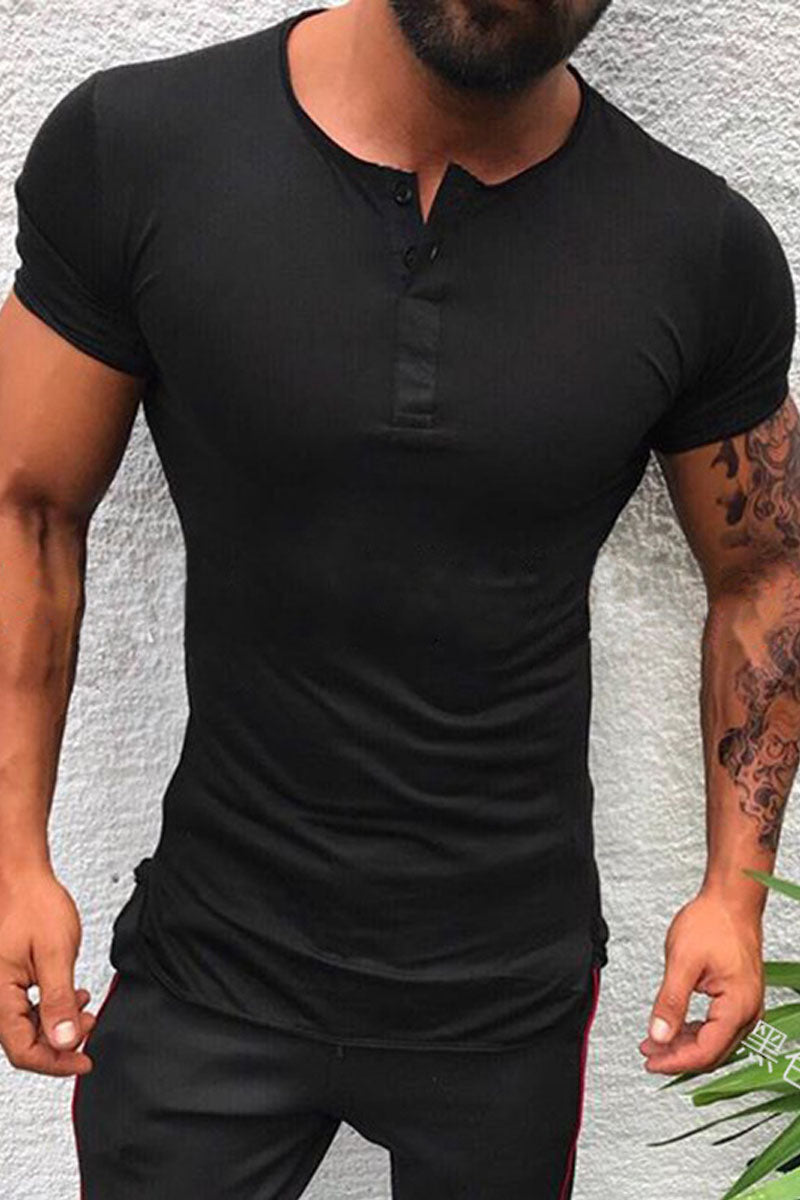 Mens Short-Sleeve T-Shirt - Fashionpara