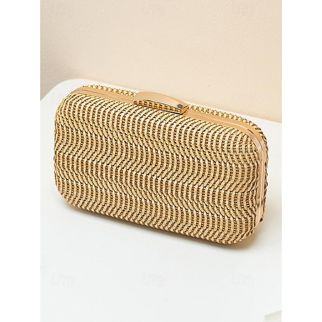 Evening Leather Wristlet Bag Clutch PU Party