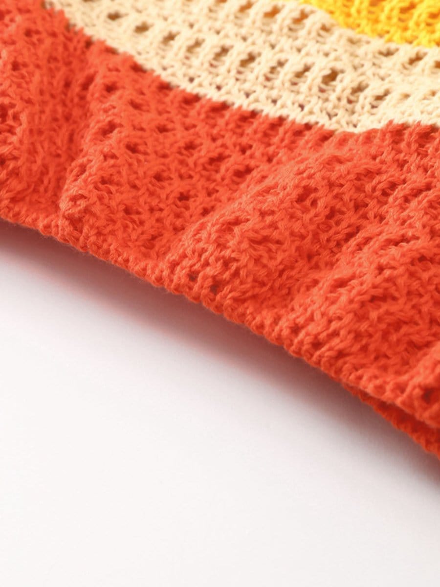 Knitted Sleeveless Mini