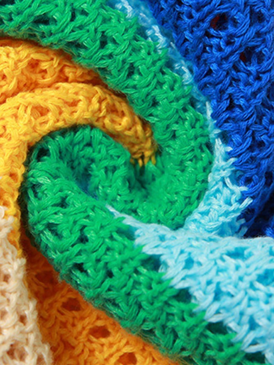 Knitted Sleeveless Mini