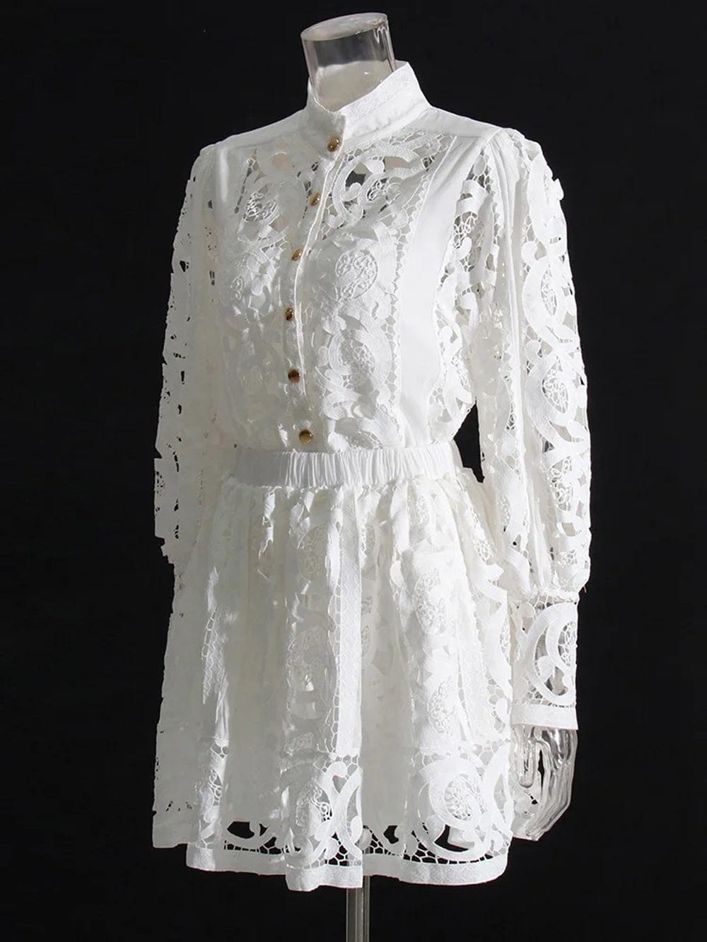 Hollow Out Shirt - Fashionpara