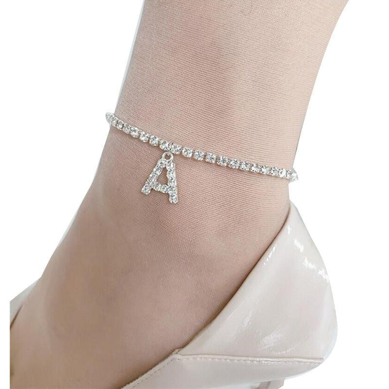 KittenAlarm - Belle Letter Print Anklet