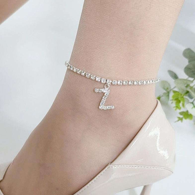 KittenAlarm - Belle Letter Print Anklet