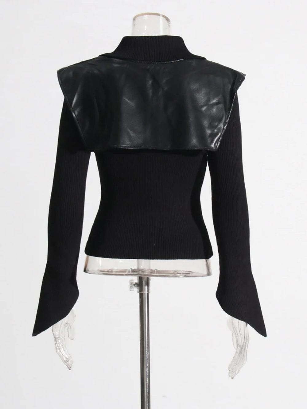 Leather Casual Coat - Fashionpara