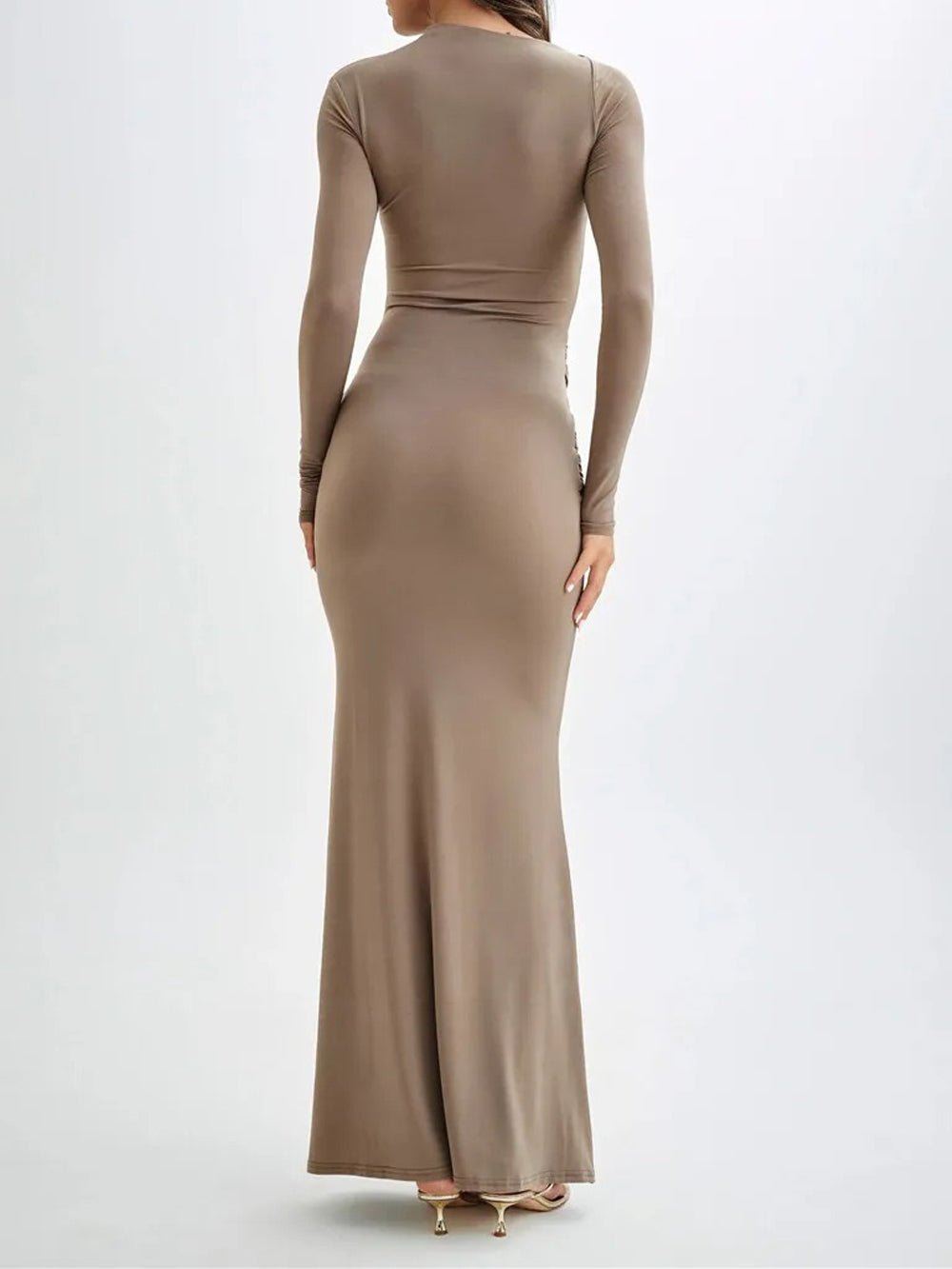 Bodycon Maxi Dress - Fashionpara