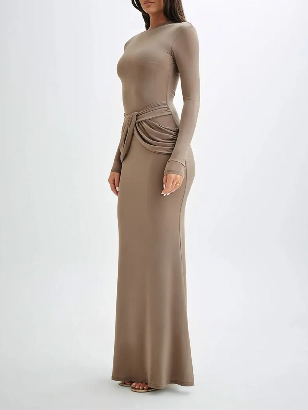 Bodycon Maxi Dress - Fashionpara