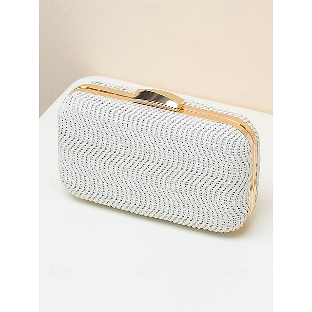 Clutch Bag Wristlet Leather Evening PU Party