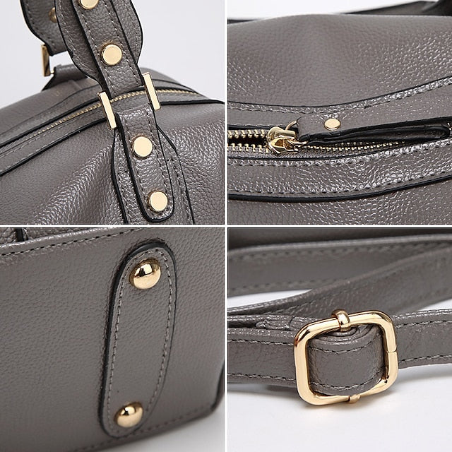 Bag PU Shoulder Handbag Crossbody Boston