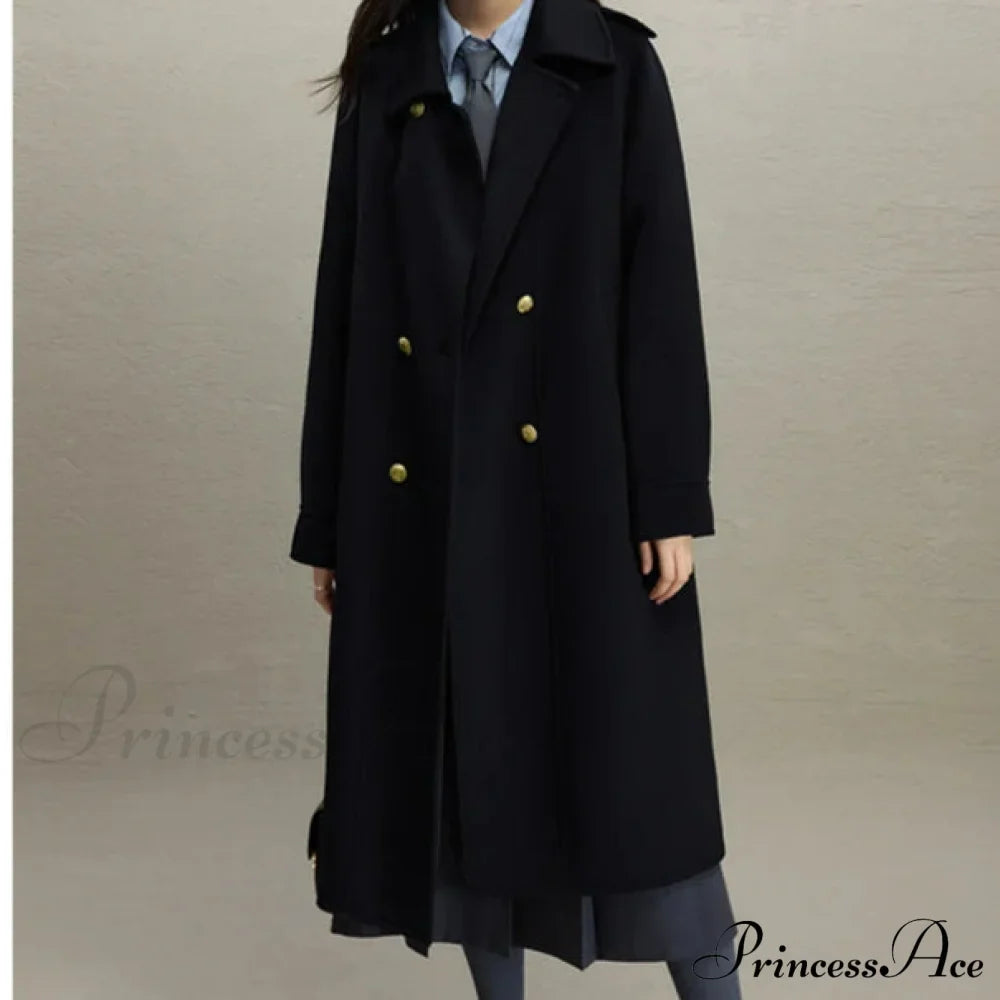 British Style Wool Red Coat