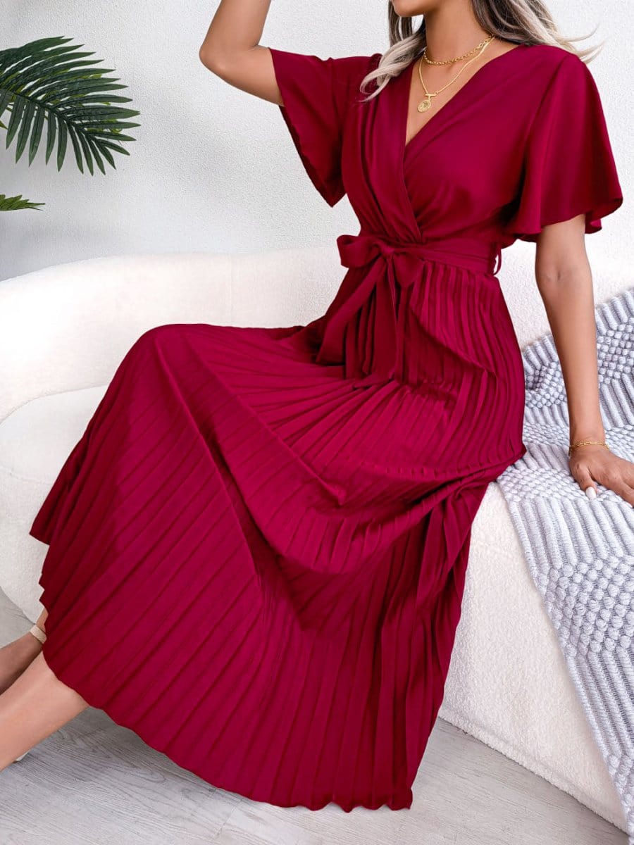 Chiffon Maxi Dress - Fashionpara