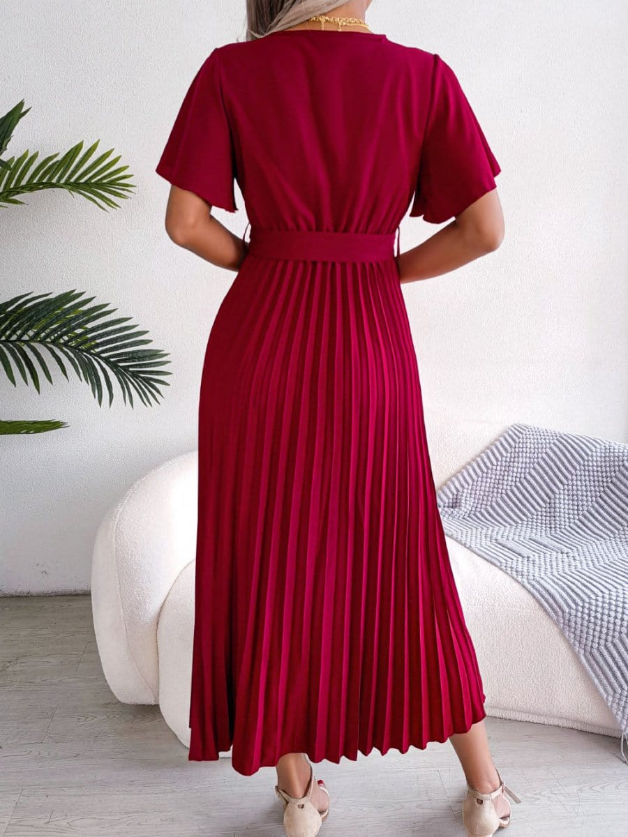 Chiffon Maxi Dress - Fashionpara