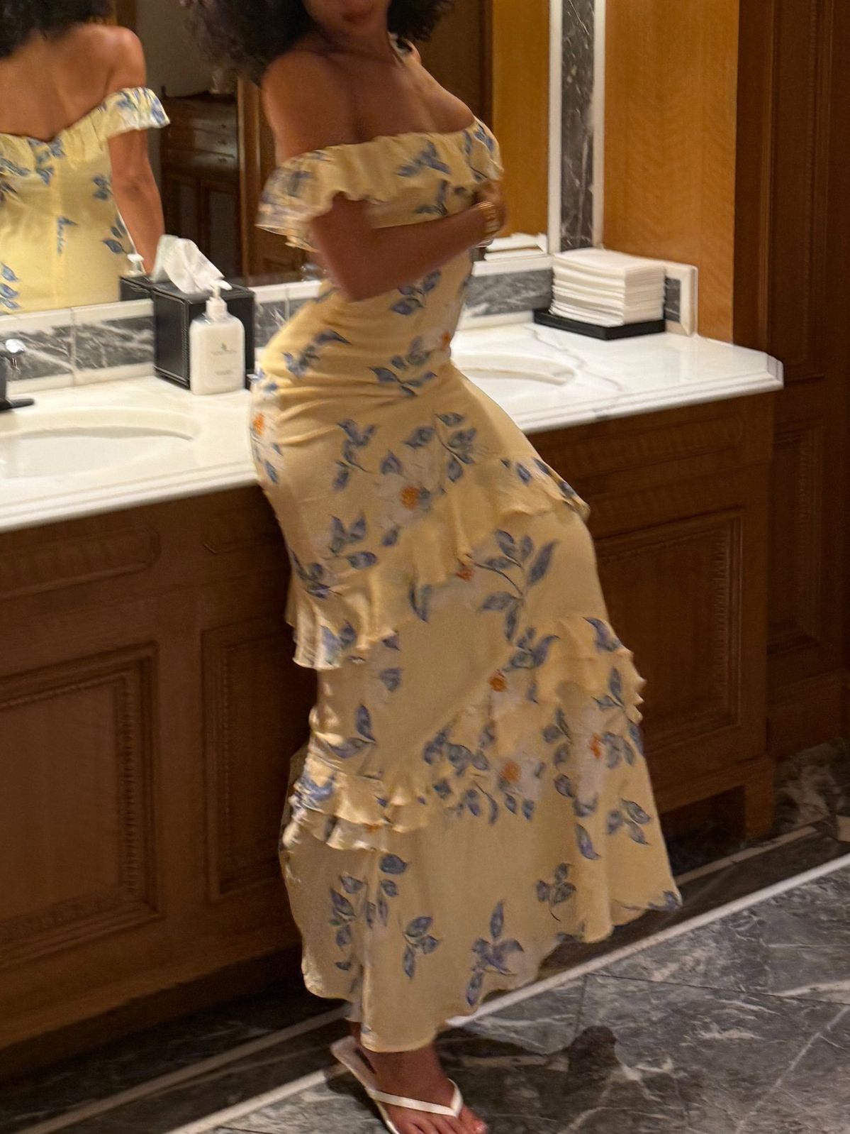 Off The Shoulder Flora Prom Dress Evening Dress Outfit Ideas - Fashionpara