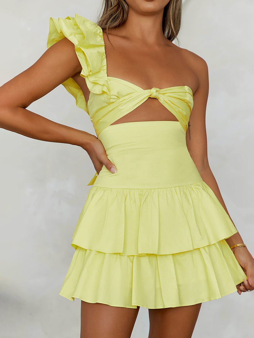 Floral Mini Dress - Fashionpara