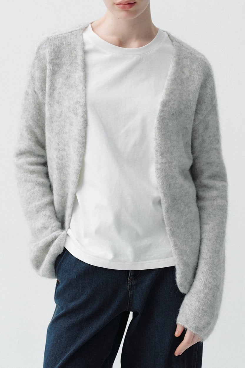 Relaxed Fit Plush Knit Top