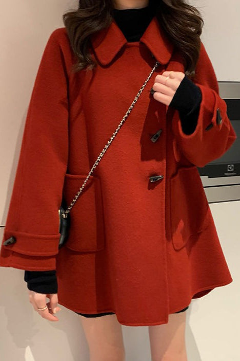 Toggle Coat Wool Blend Outerwear