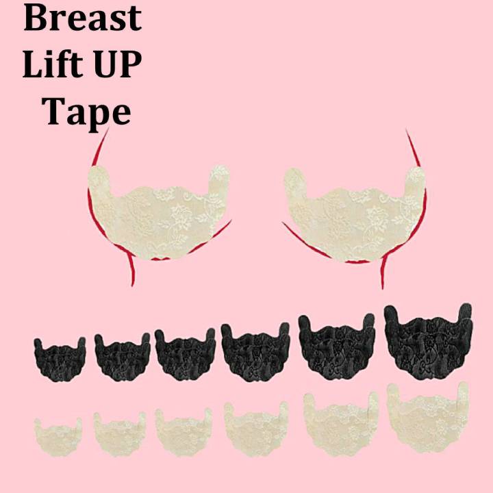 Anti-sagging U-shaped Lace Breast Lifting Chest Stickers