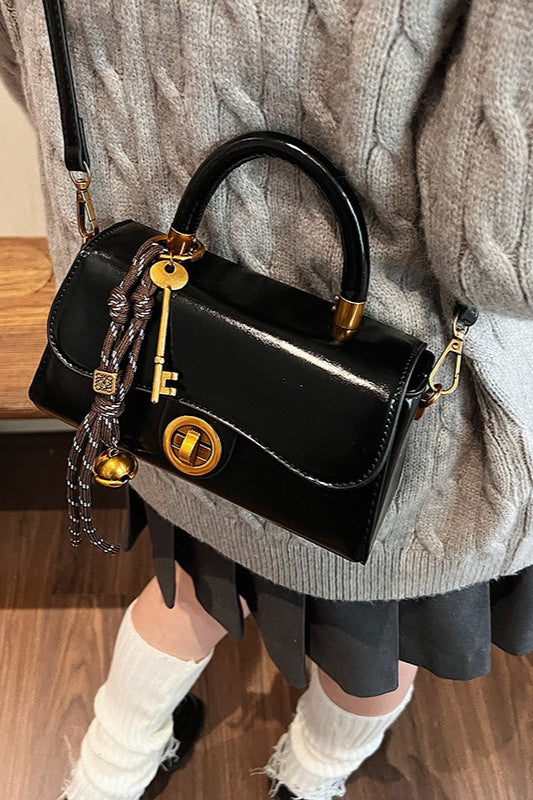 Red Square Mini Bag Handheld Shoulder Crossbody Bag