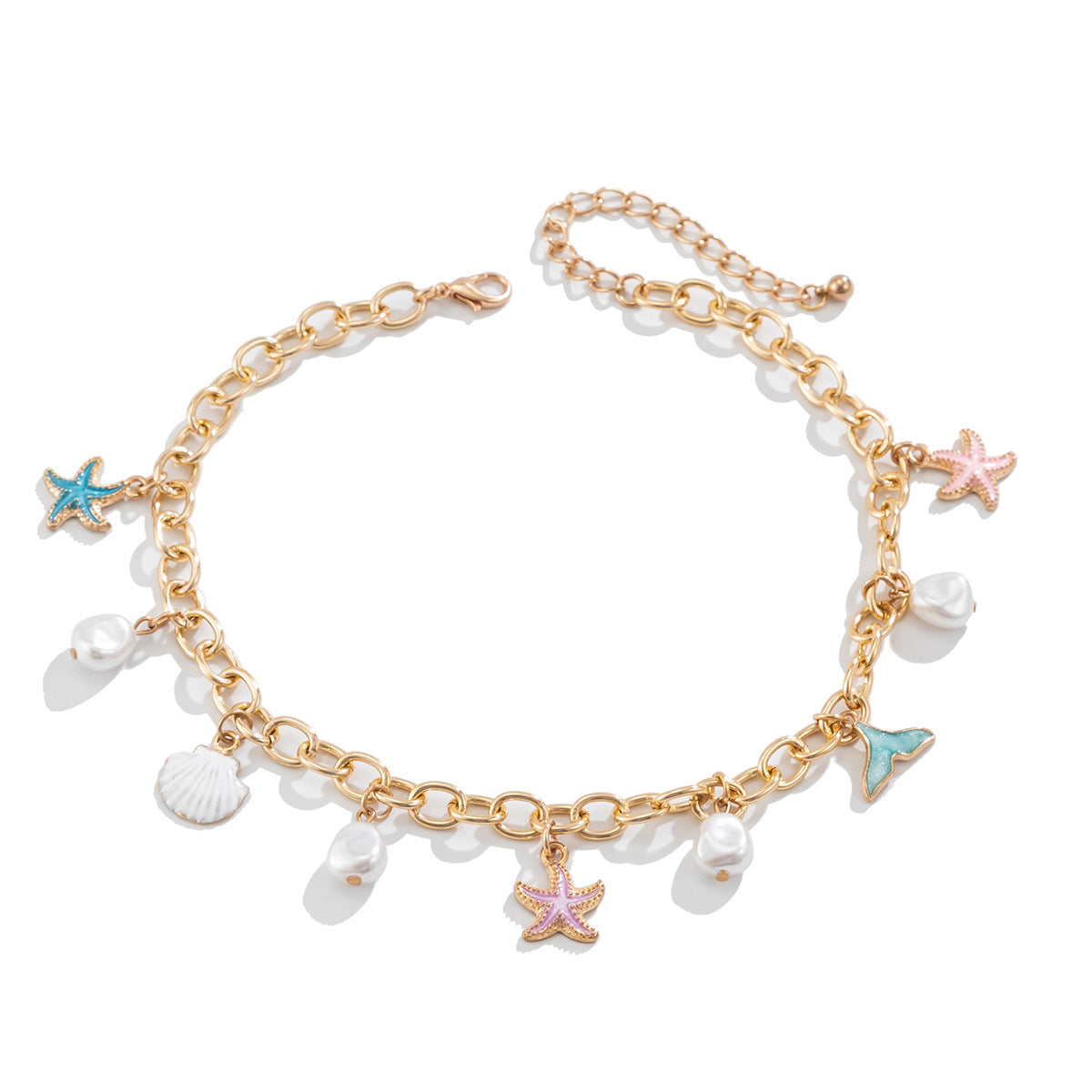 Starfish Necklace and Bracelet