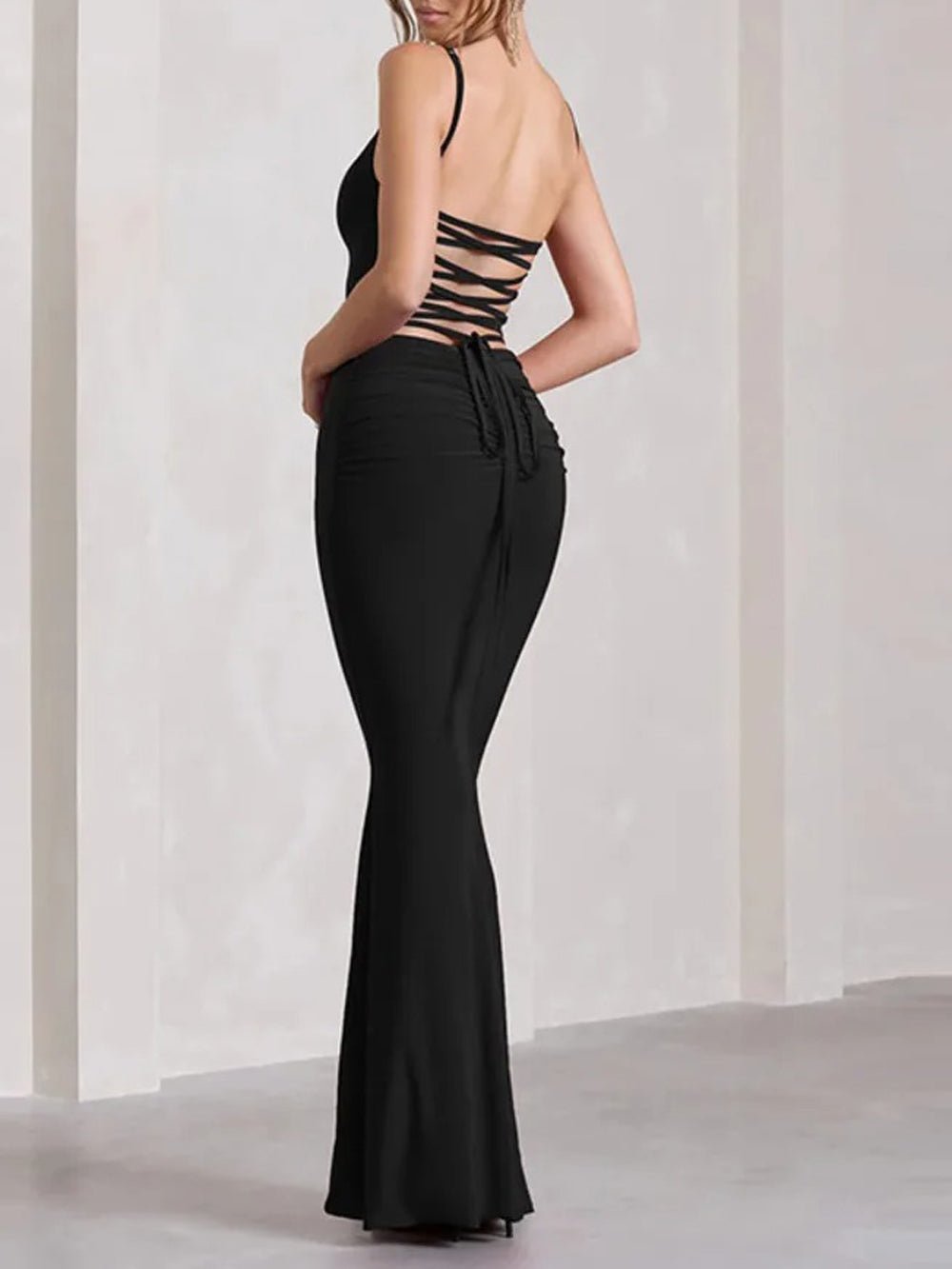 Off Shoulder Backless - Fashionpara