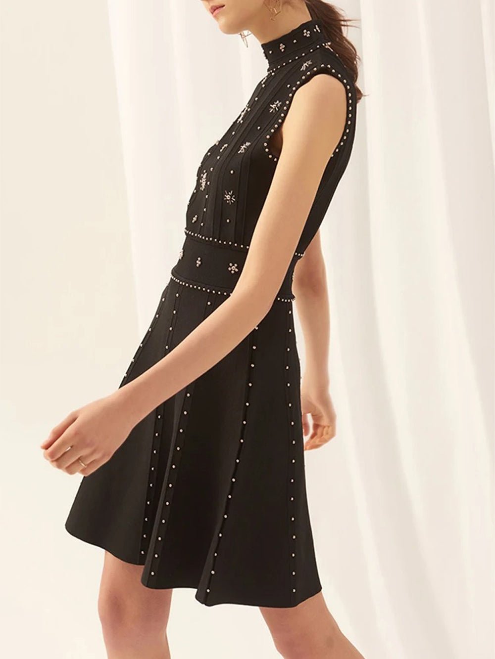 Sleeveless Mini Dress - Fashionpara