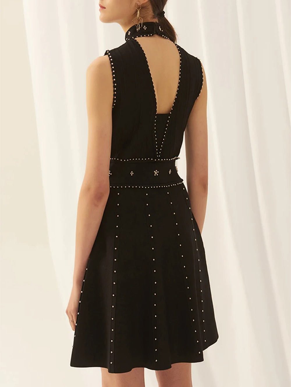 Sleeveless Mini Dress - Fashionpara