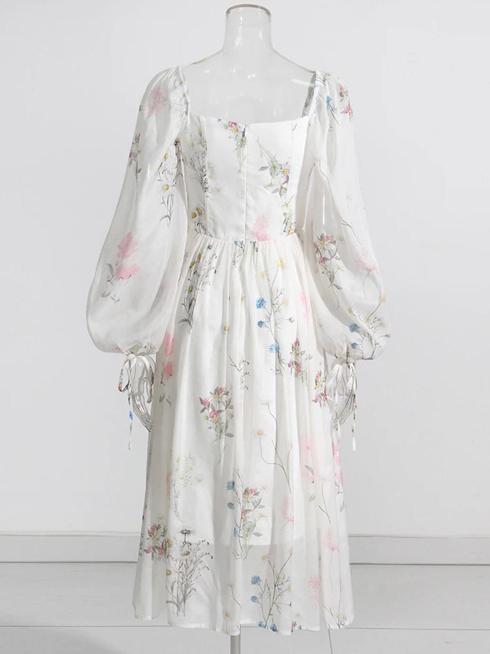 Square Midi Dress - Fashionpara