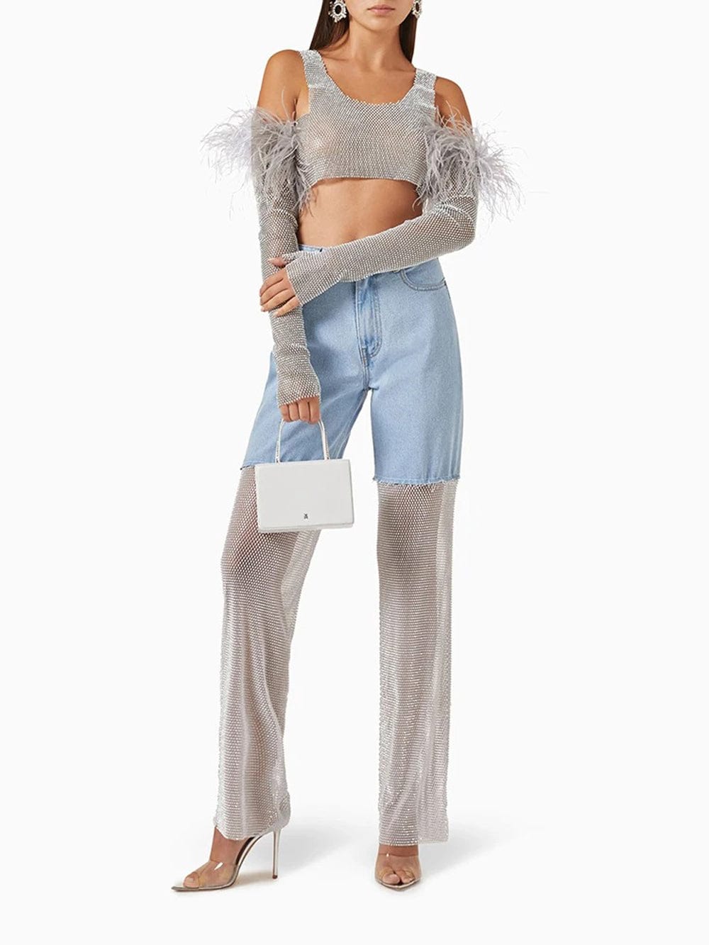 Denim Diamond Jeans - Fashionpara