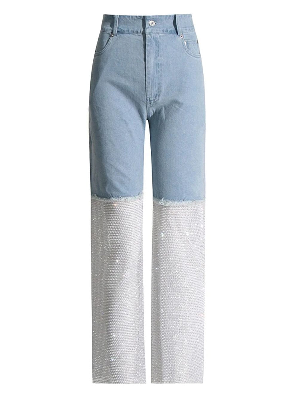 Denim Diamond Jeans - Fashionpara