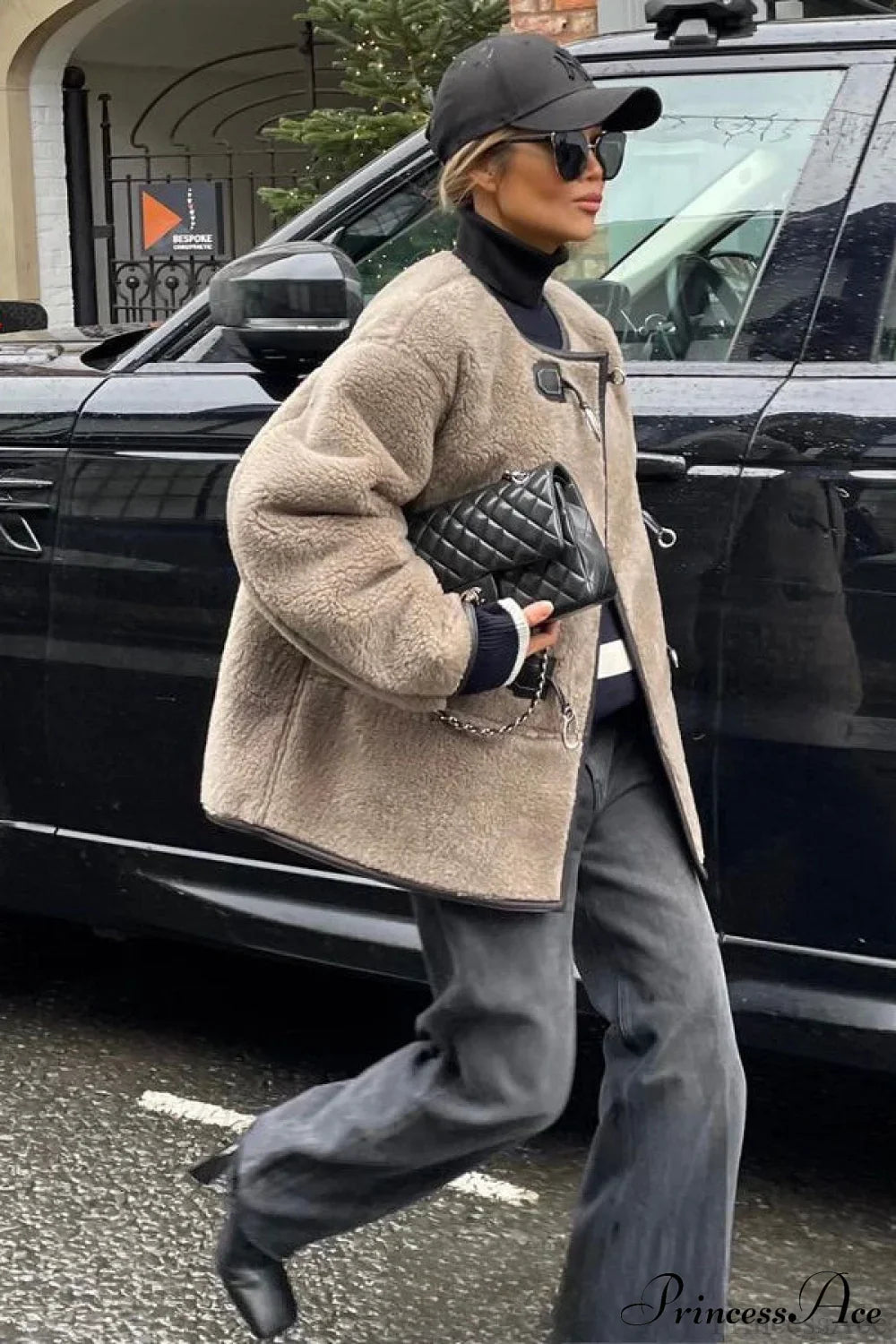 Elegant Cashmere Snap Cardigan Coat for Timeless Style