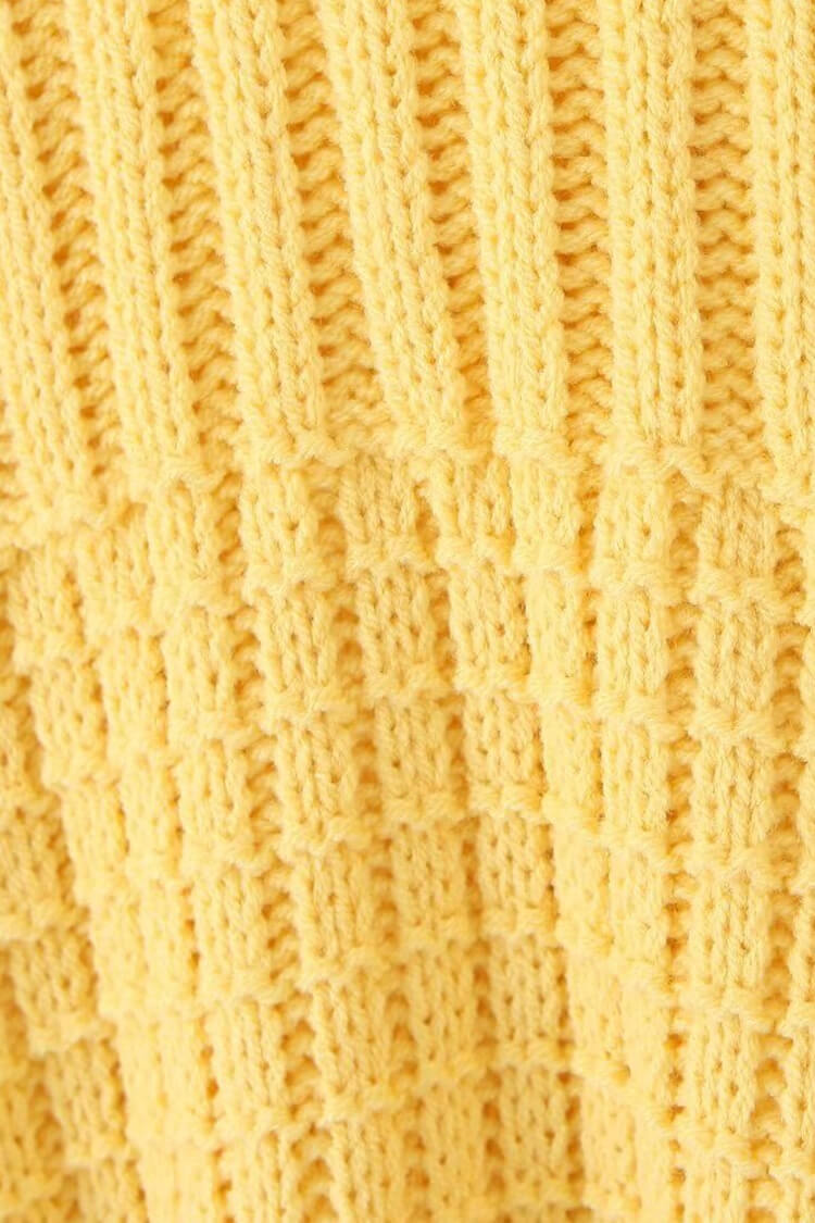 Rosedress Oversized Rib Knit Crew Neck Sweater for Comfort