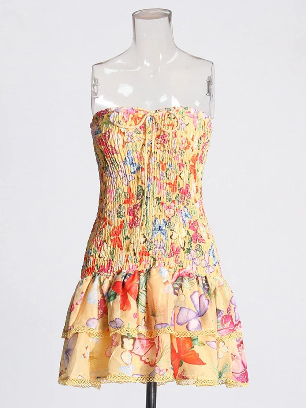 Backless Mini Dress - Fashionpara